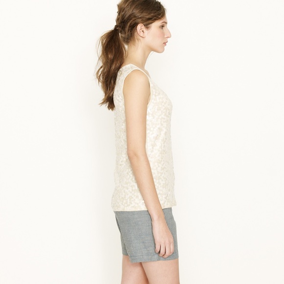 NEW WITH TAGS J. Crew fish scale tank, size small - Picture 4 of 9